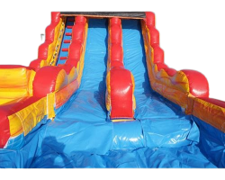 3 1675985128 19' Volcano Lava Dual Lane Slide Wet-n-Dry