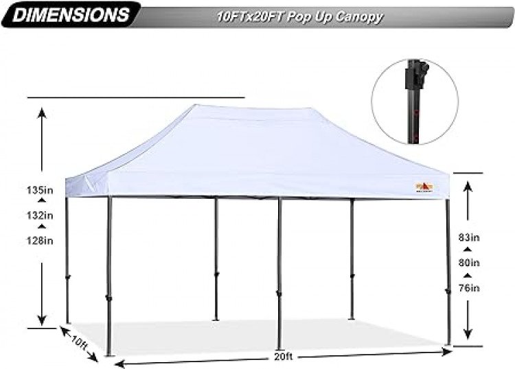 10x20 Pop-Up Tent